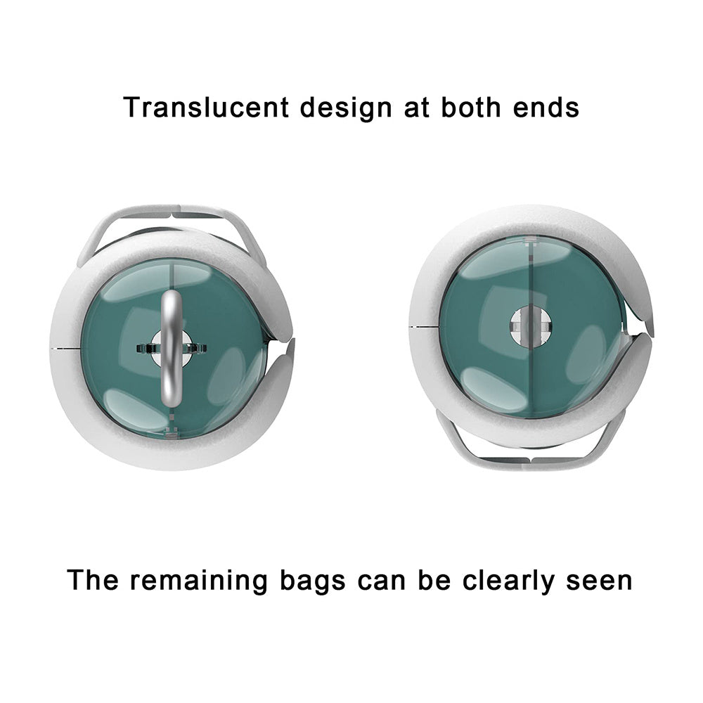 Biodegradable Waste Bag Dispenser Attachable to Leash for Dog Waste Pets Possessions