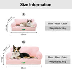 MEWOOFUN Fluffy Large 65x46cm Sofa Bed for Small Dogs & Cats Pets Possessions