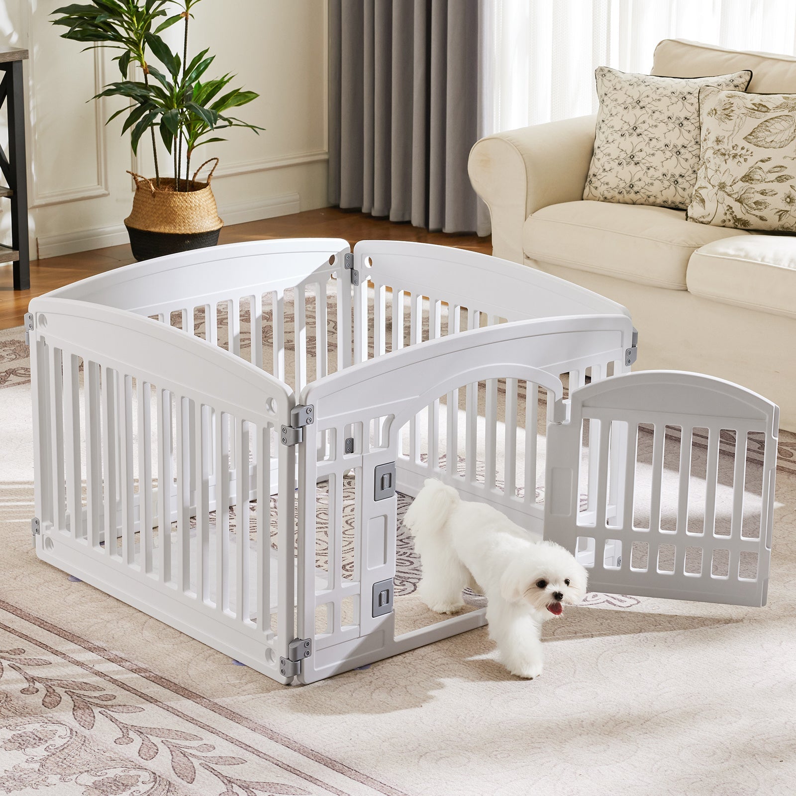Safe Reliable Dog Fence Suitable for Games, Training or Enclosure for Small to Medium Size Dogs Pets Possessions