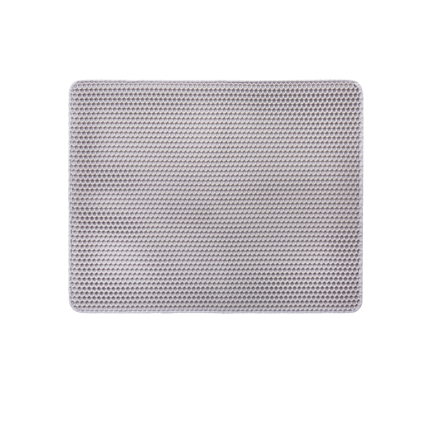 Double Layer Cat Litter Trapping Mat Non-Slip & Urine-Proof Pets Possessions
