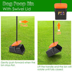 5 Pc Pooper Scooper Kit for Dog Waste Pets Possessions