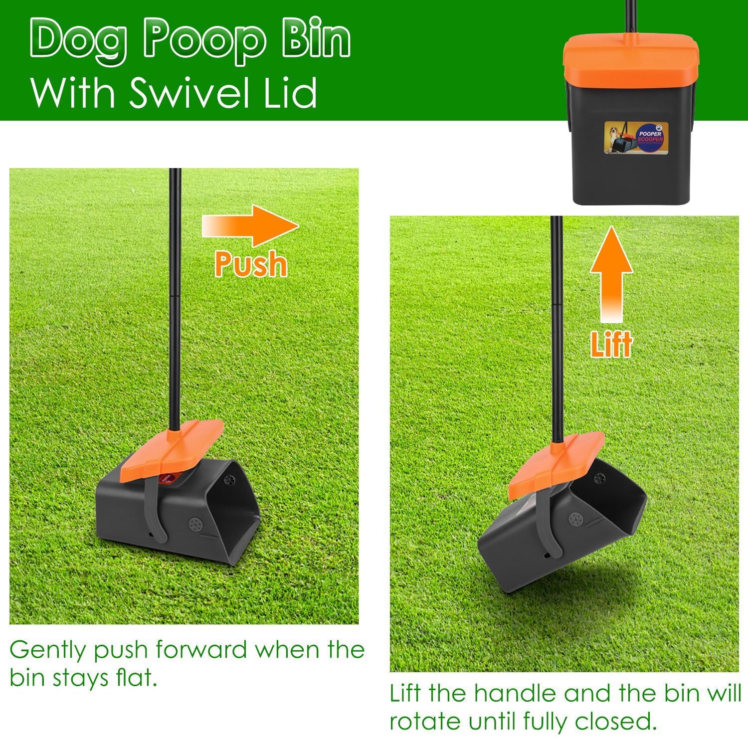 5 Pc Pooper Scooper Kit for Dog Waste Pets Possessions