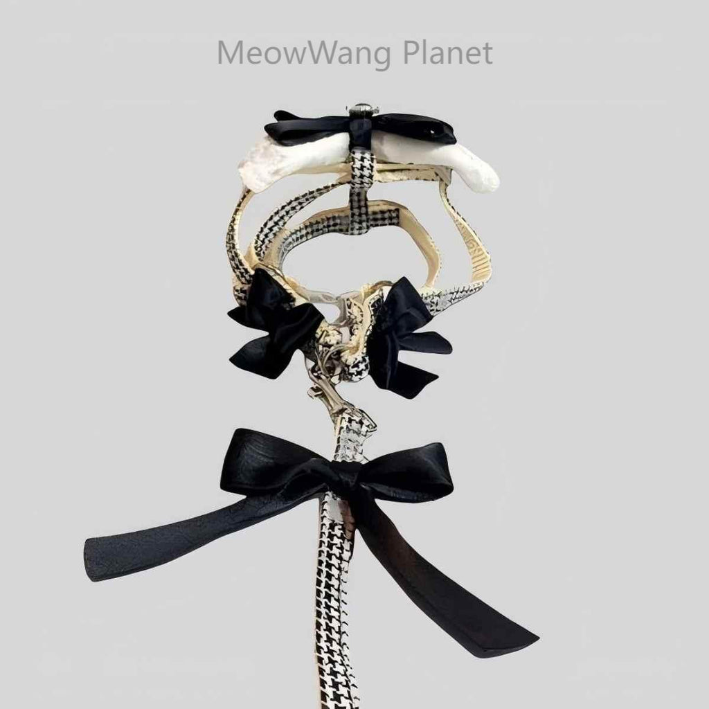 Luxury Lace Harness + Leash Set for Cats & Small Dogs Pets Possessions