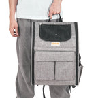 Rolling Pet Carrier with Removable Wheels for Cats & Dogs Pets Possessions
