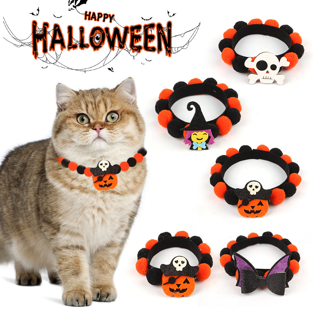 Classic Spooky Halloween Collars for Cats & Dogs Pets Possessions LLC
