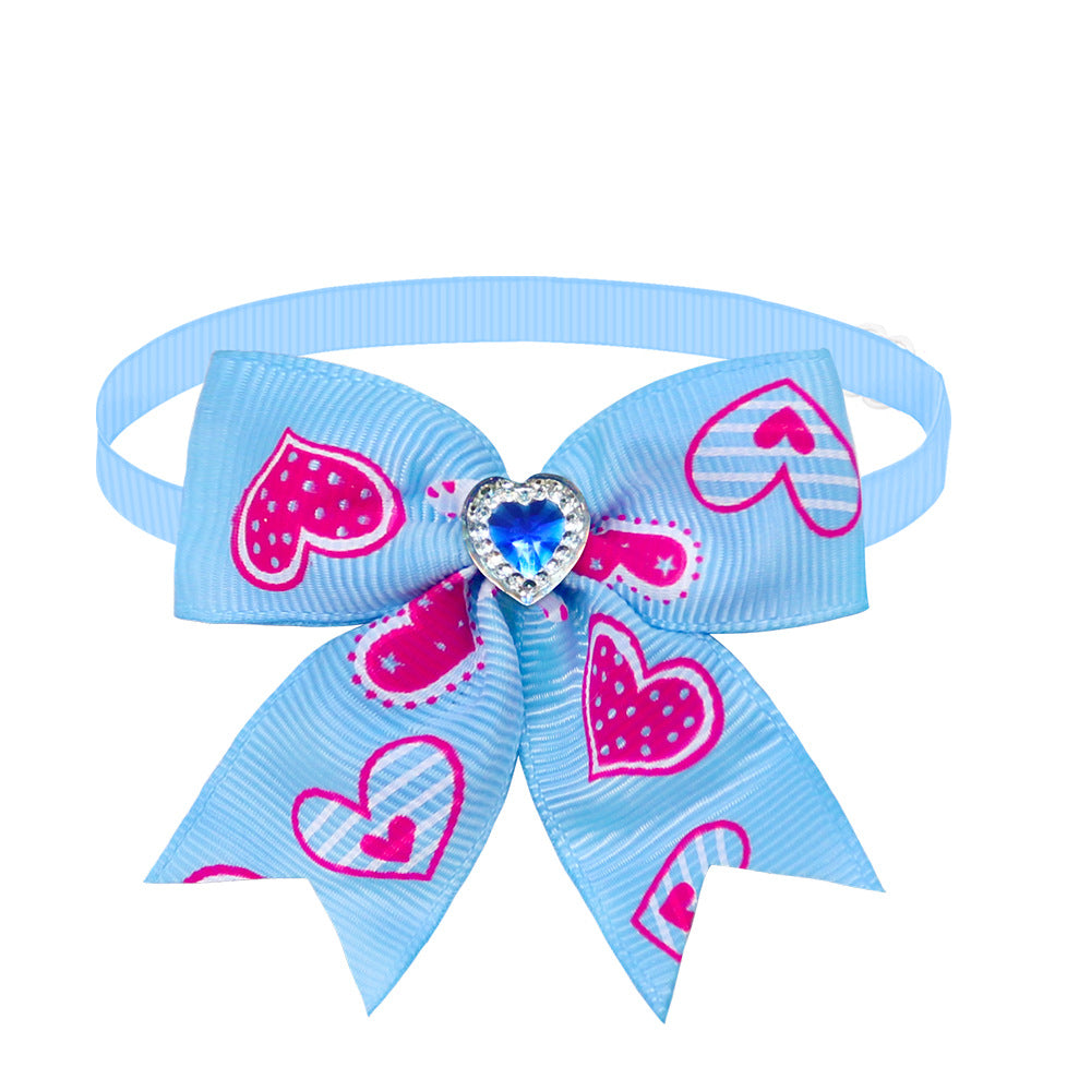 Pet Love Diamond Bow Tie Bow Tie Accessories Pets Possessions LLC