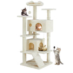 Multi Functional Cat Tower with Scratching Posts Pets Possessions